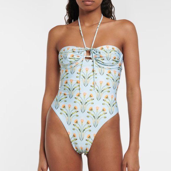 AGUA BY AGUA BENDITA Sándalo floral swimsuit - Picture 1 of 7